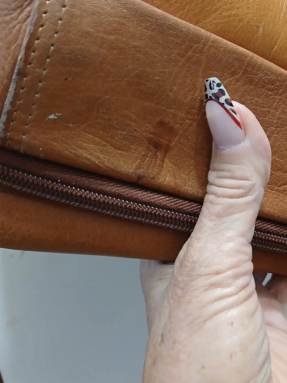 Kenneth Cole Leather Attache